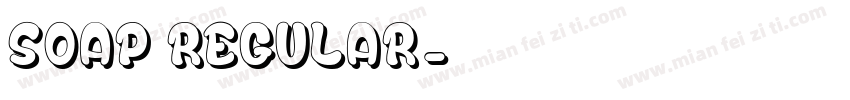 soap regular字体转换